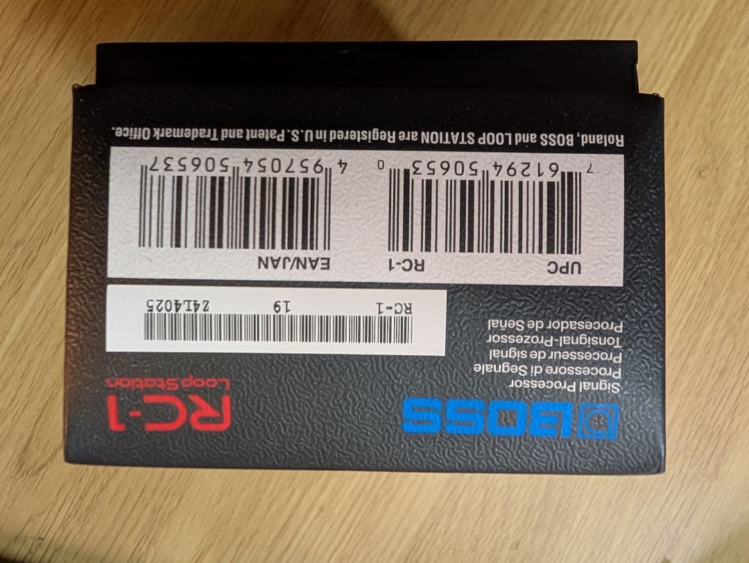 BOSS RC-1 Loop Station【箱説明書全て有り】