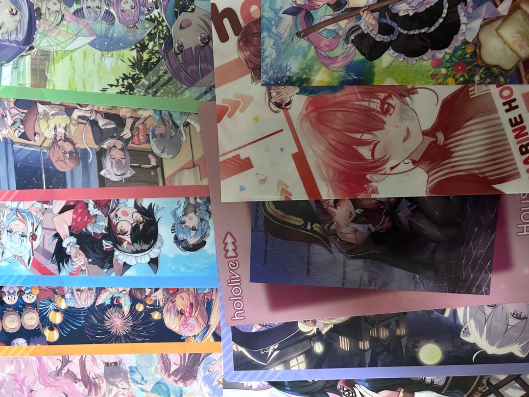 ホロライブ クリアファイル　まとめ