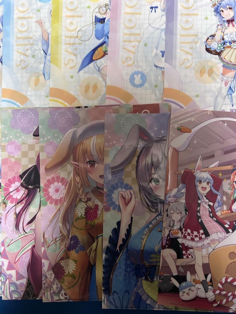 ホロライブ クリアファイル　まとめ