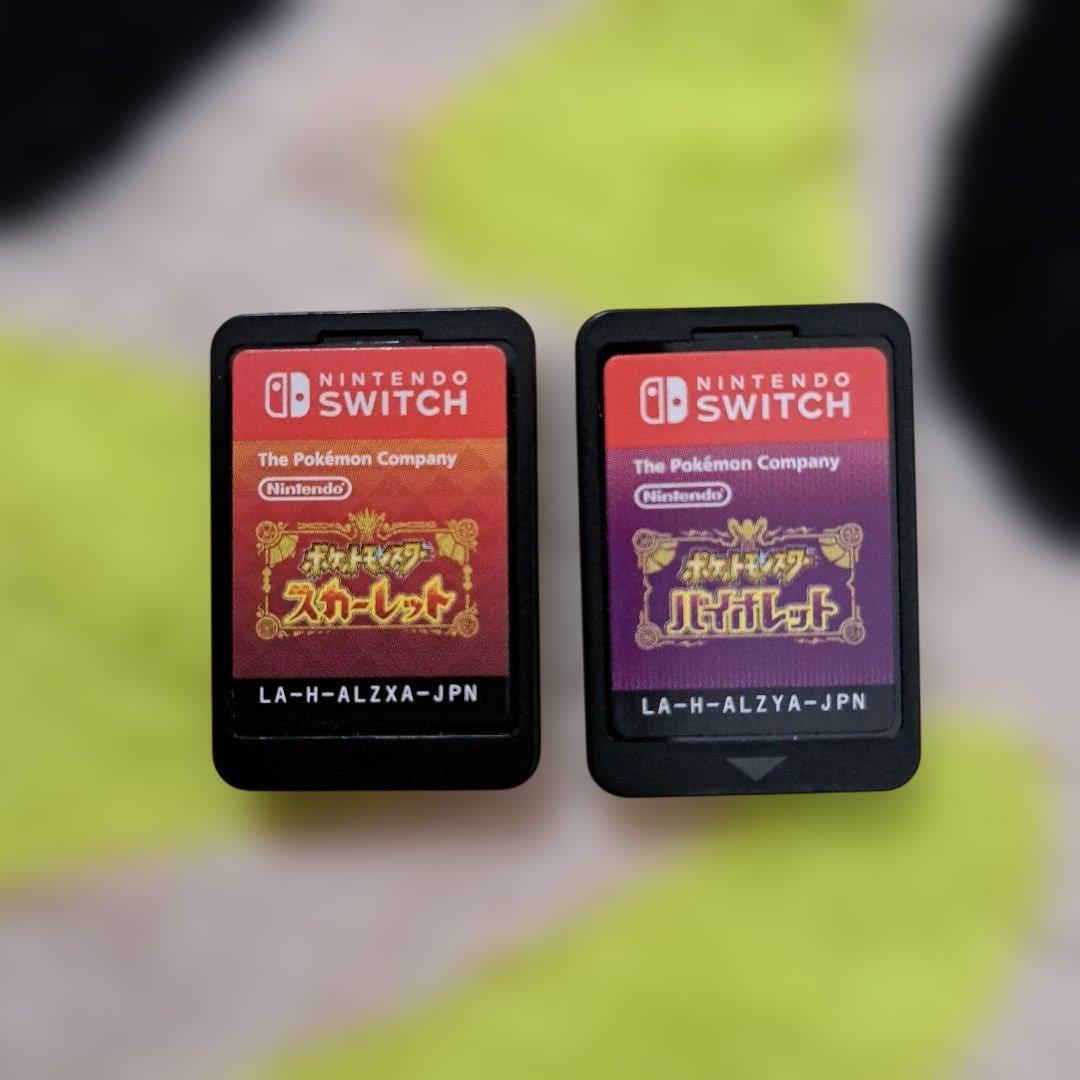 ポケットモンスター スカーレット・バイオレット セット　Switchソフト