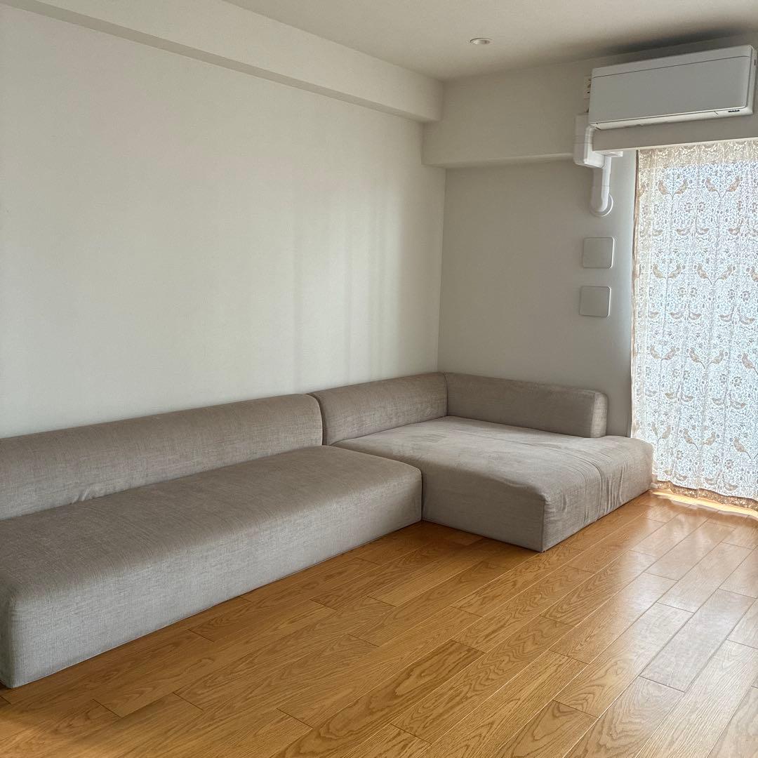 名古屋市引取のみ　ピアーナ　アルゴリズム　別注　特大　ソファ　カウチ　2個セット