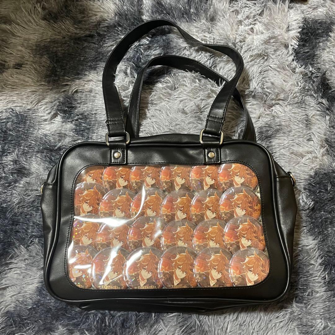 原神 タルタリヤ 缶バッジ 痛バ 痛バッグ