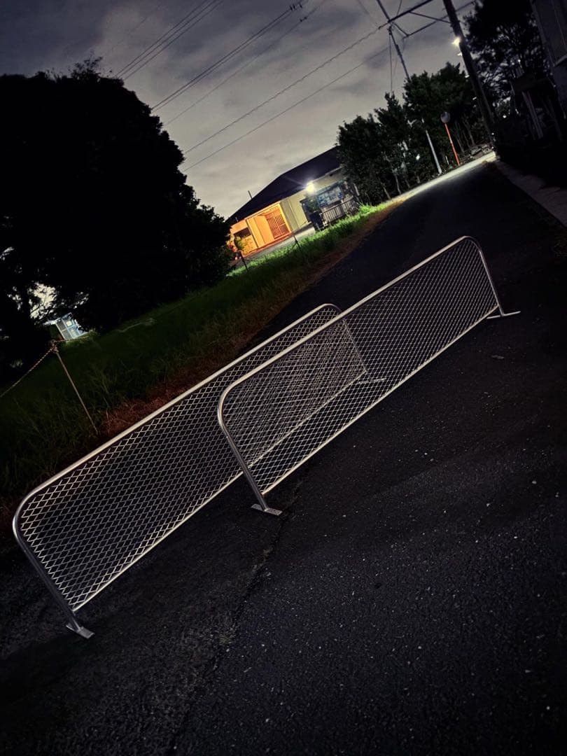 愛犬の脱走防止に！！自立式 アメリカンバリケード 1400×400