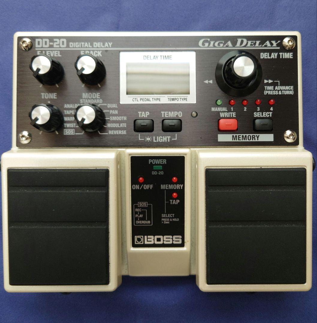 ギター BOSS DD-20 GIGA DELAY
