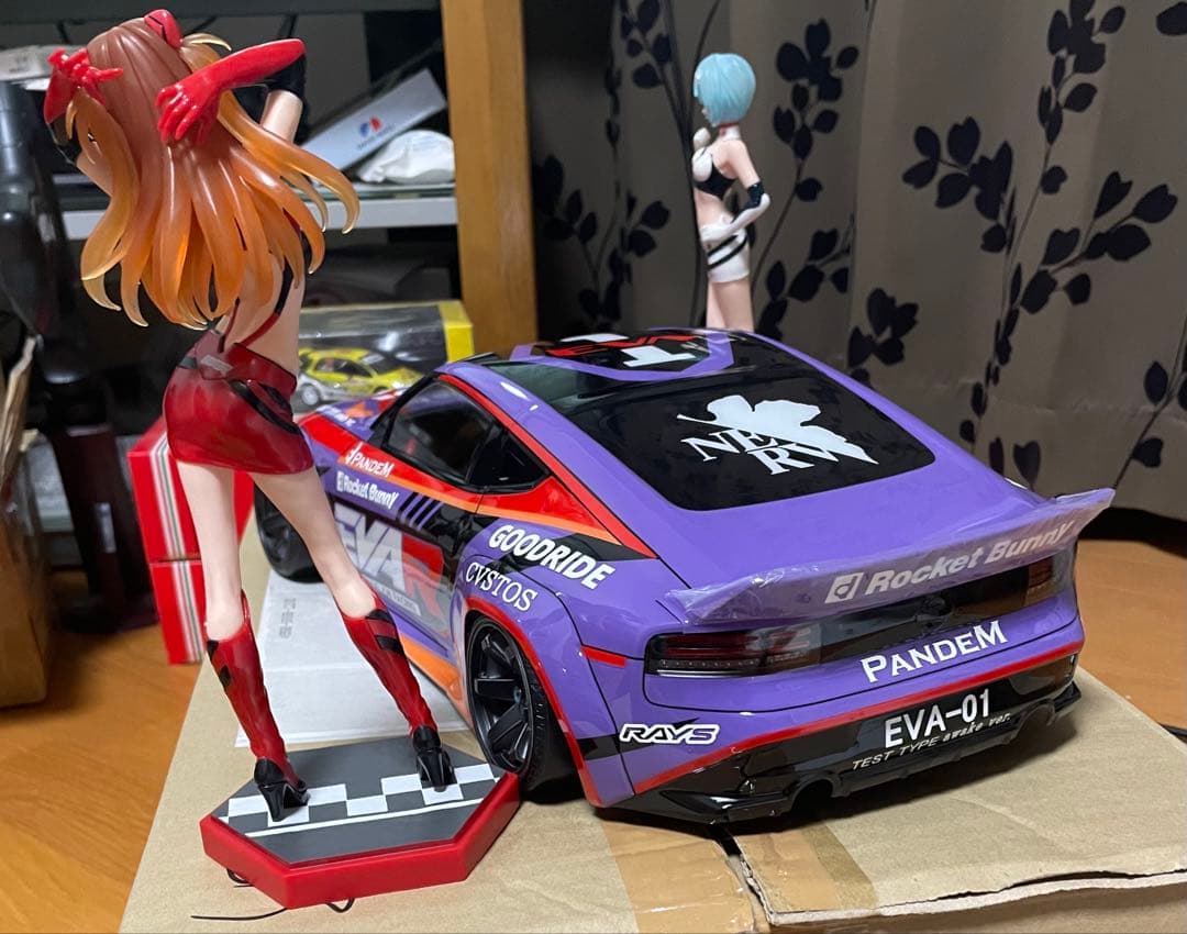 ヨコモ パンデム フェアレディZ エヴァンゲリオンレーシング仕様ボディ