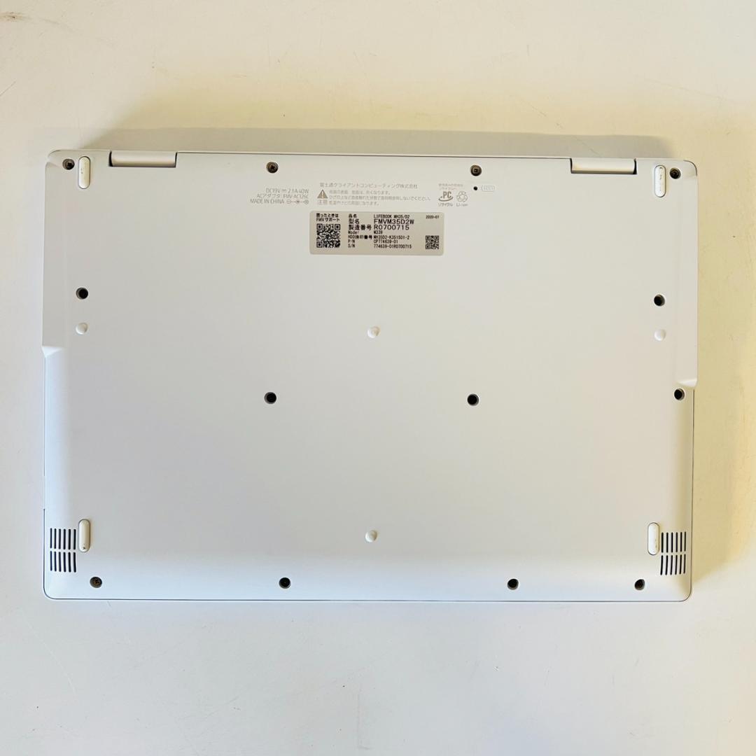富士通 ノートパソコン FUJITSU LIFEBOOK FMVM35D2W