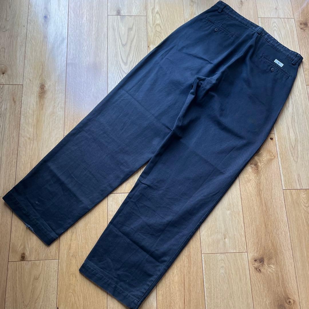 90s　USA製　ラルフローレン　ポロチノ　ブラック　ANDREW チノパン　黒