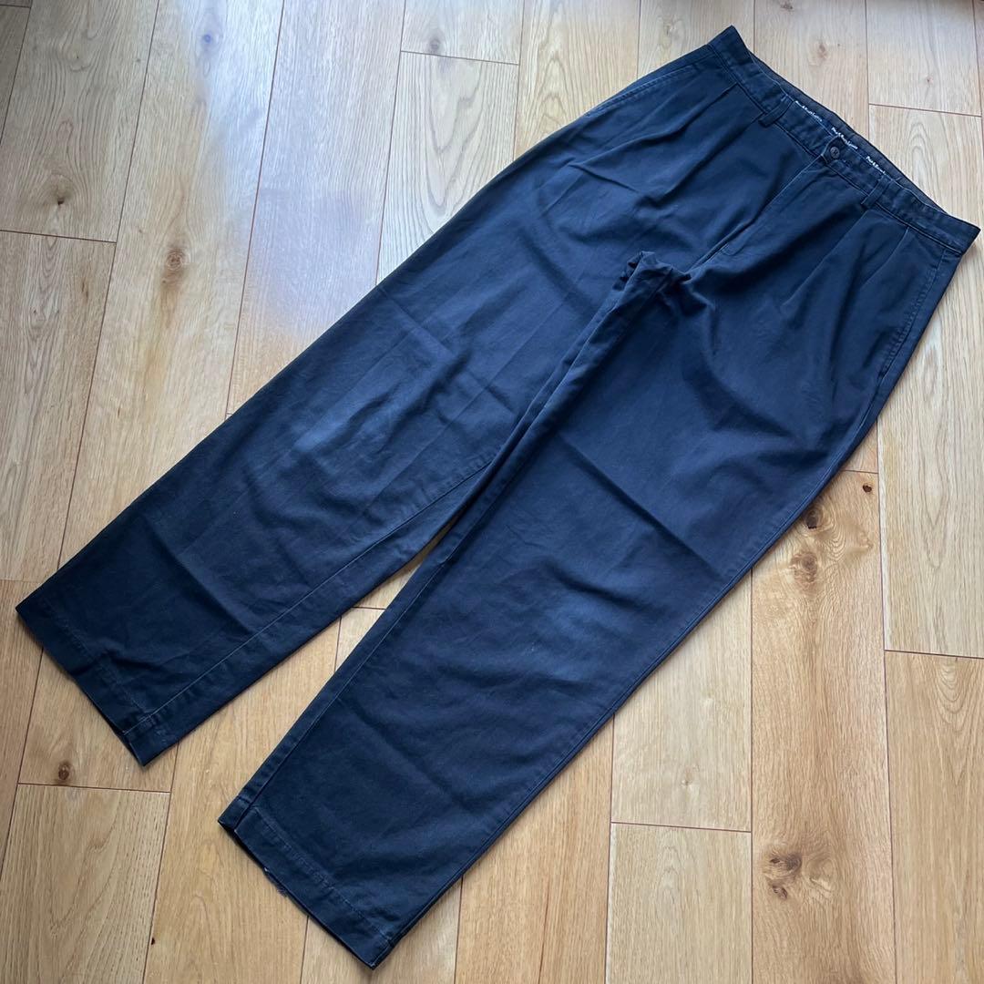 90s　USA製　ラルフローレン　ポロチノ　ブラック　ANDREW チノパン　黒