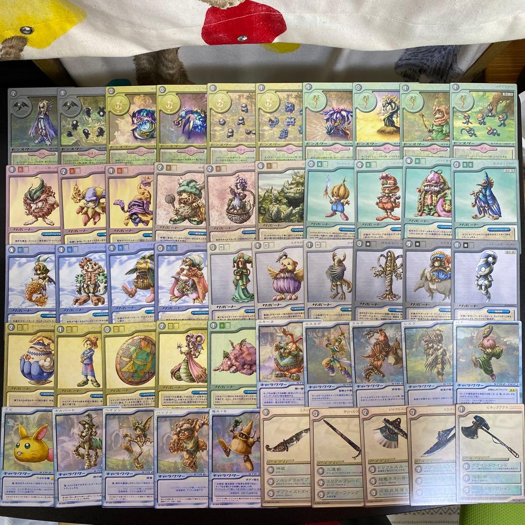 【A748】聖剣伝説　レジェンドオブマナ　カード　109枚　まとめ売り