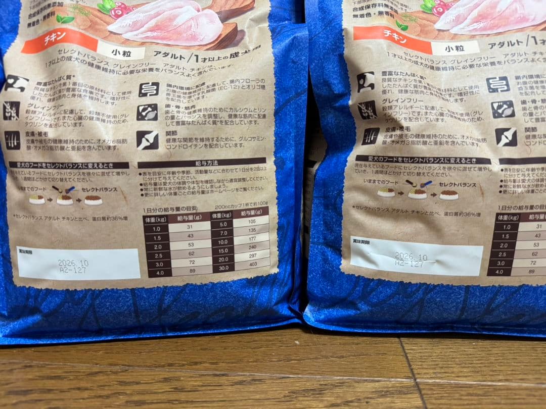 SELECT BALANCE グレインフリー ドライフード 2.4kg