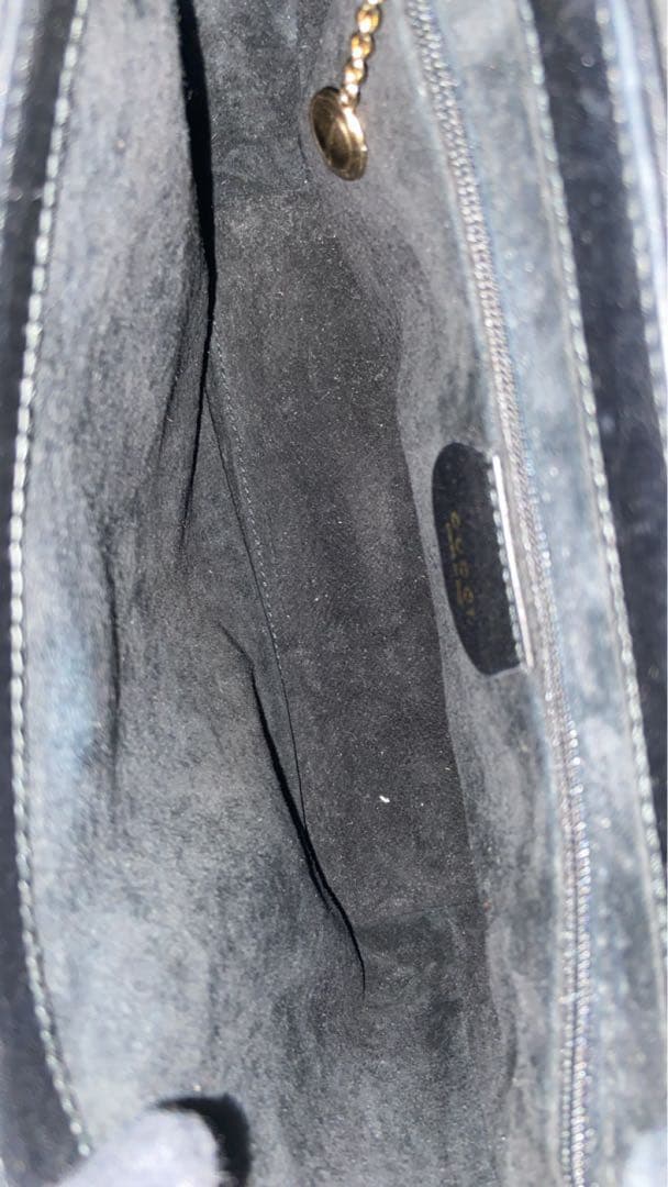 GUCCI ハンドバッグ　バンブー　レザー　ブラック　手持ち　フォーマル　保存袋