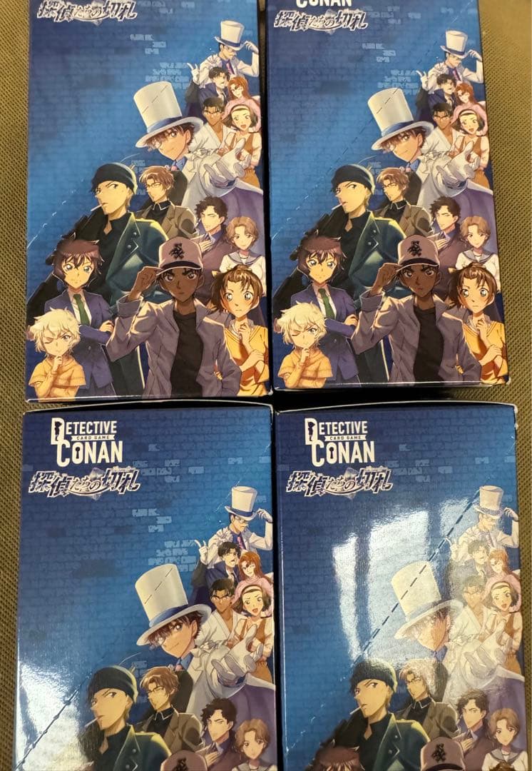 名探偵コナン 探偵たちの切札 4BOX テープ付き