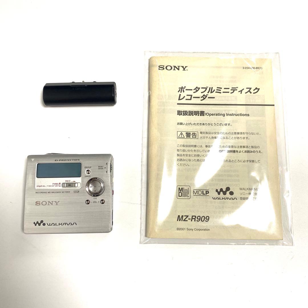 SONY ソニー MZ-R909 ポータブルMDプレーヤー