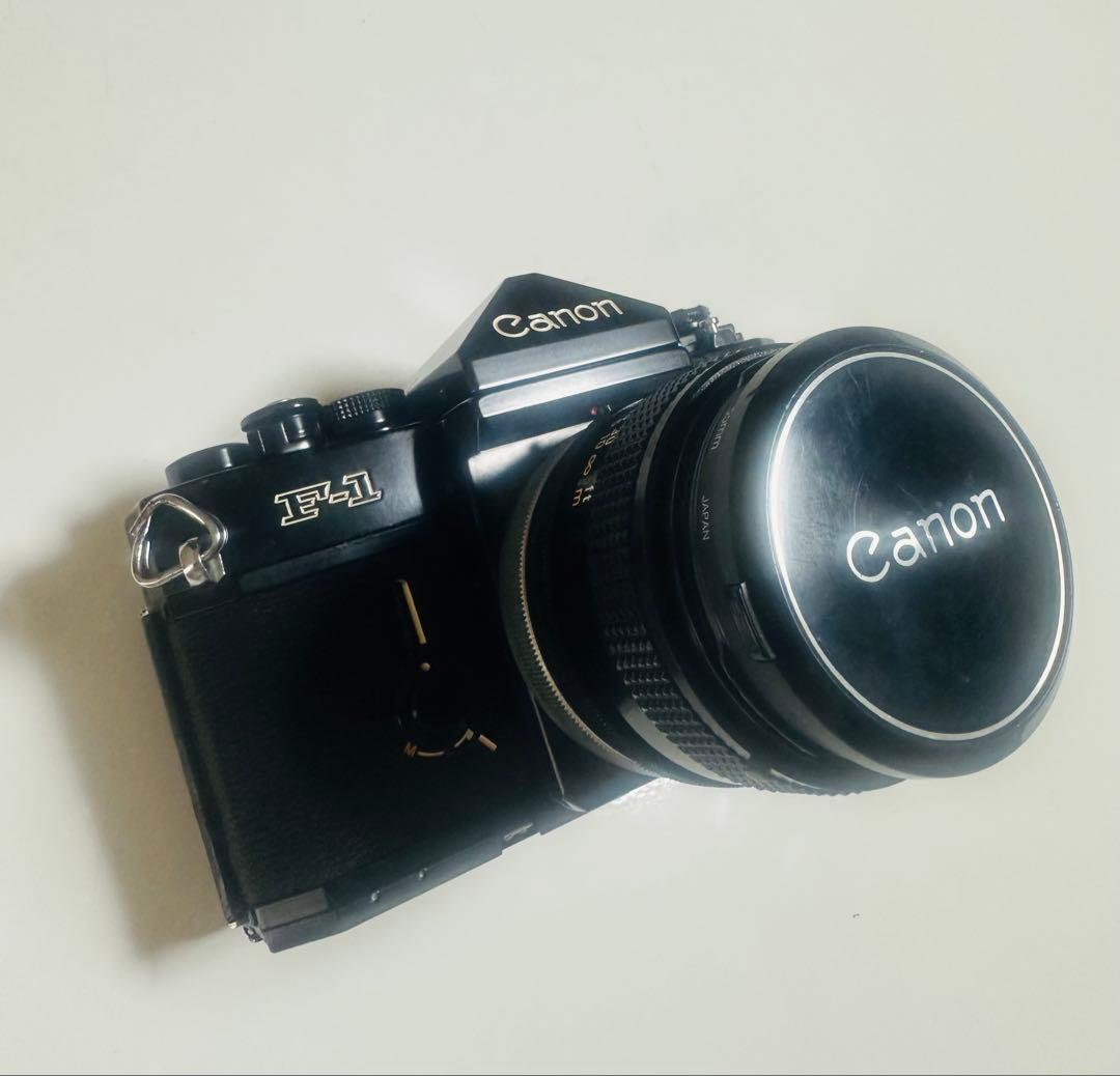 【美品】Canon F-1 フィルム一眼レフカメラ4点セット