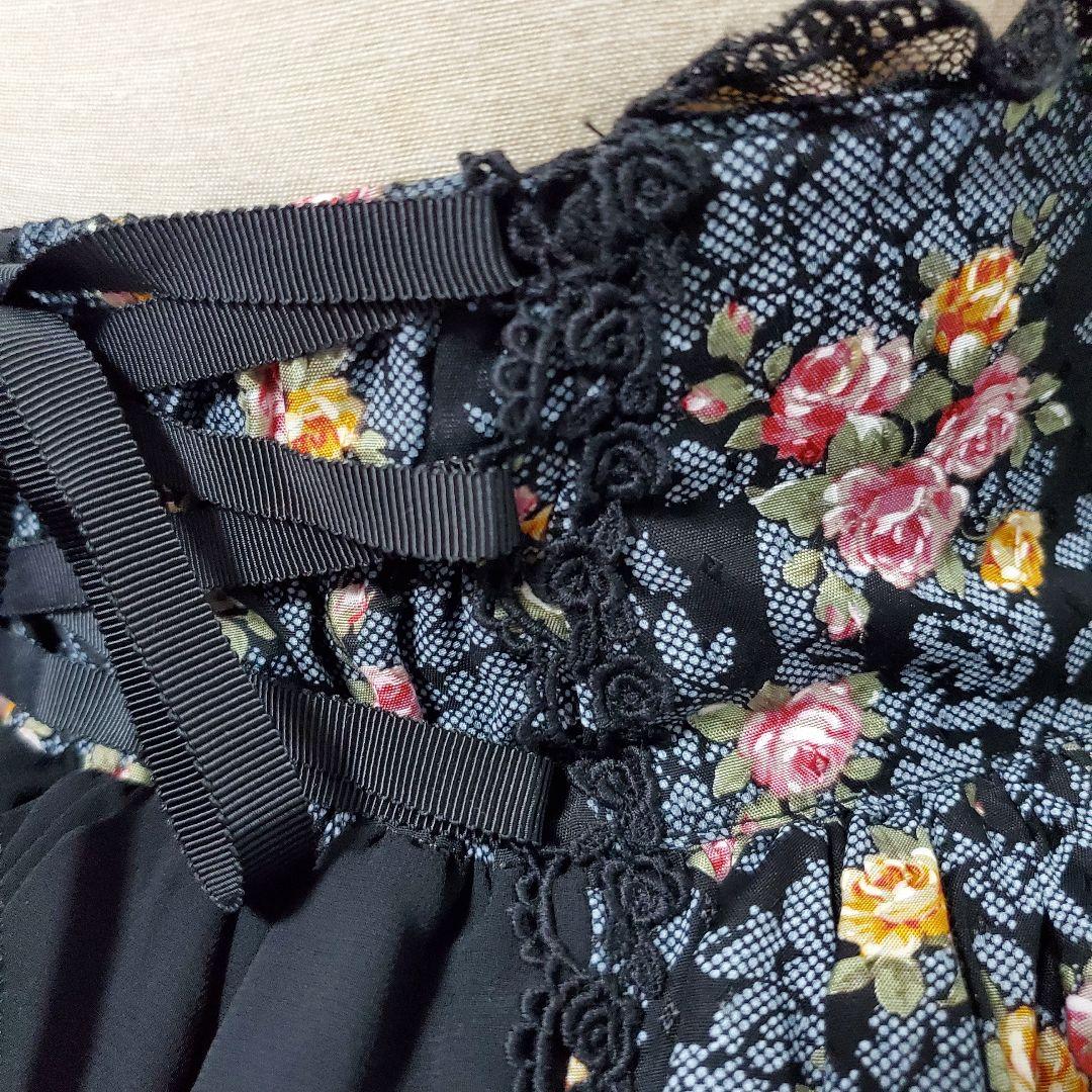 BABY, Rose Boudoirスカート 黒