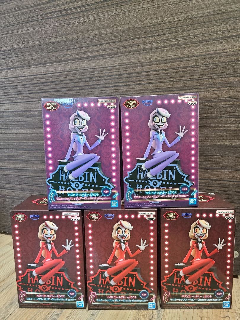 【大人気】HAZBIN HOTEL フィギュア 2種類5体セット