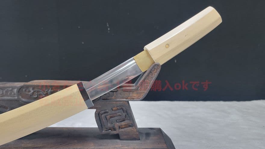 杜木八角小烏丸 古兵器 武具 刀装具　日本刀 模造刀 居合刀 肋差 短刀