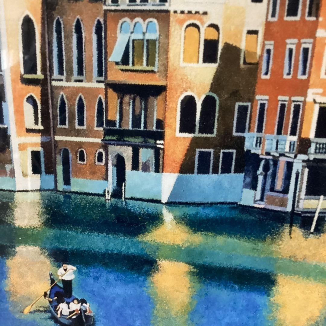 HOKUTO 原画作品　高品位紙プリント画　額装　直筆金箔サイン　AY