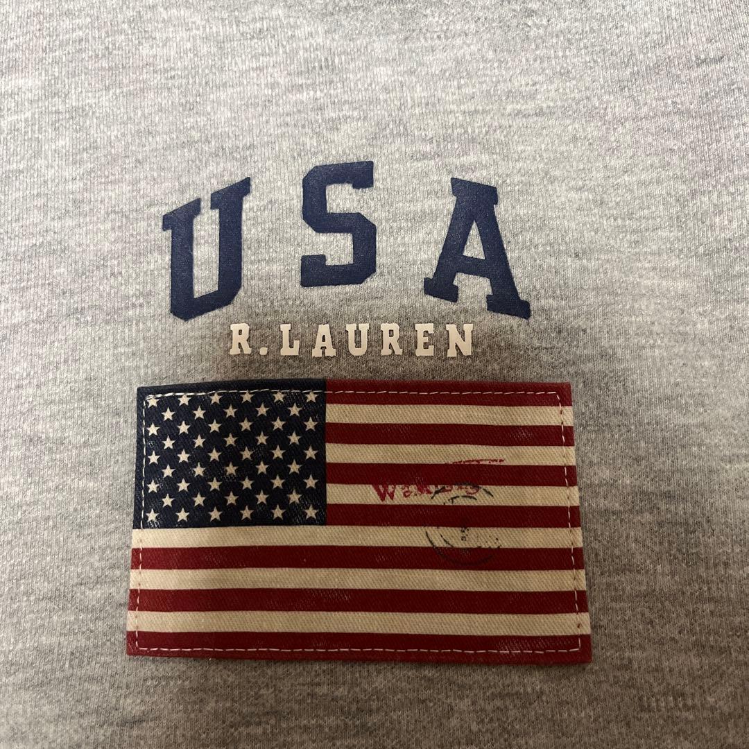 POLO RALPH LAUREN フルジップパーカー USA刺繍 ビックポニー
