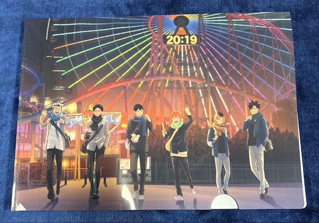 ハイキュー　特大アクリルフィギュア他 孤爪研磨　コスモワールド