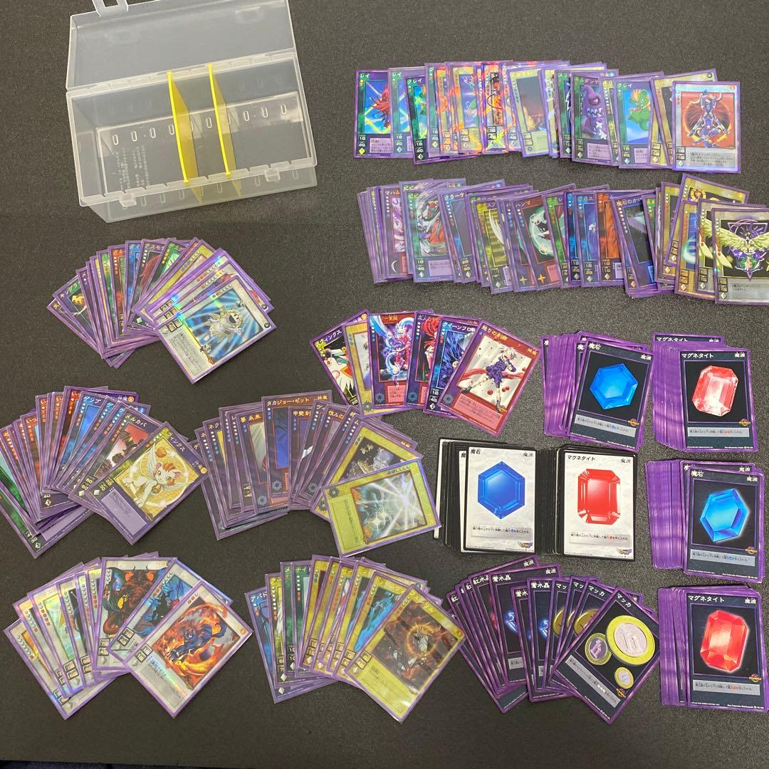 希少デビチルまとめ売り②未開封1～4弾×5パック・中古バインダー＆デッキケース他