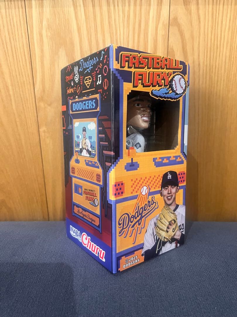 佐々木朗希　ボブルヘッド　8/4 ドジャースタジアム配布