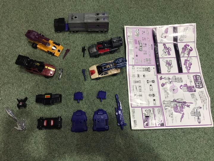 (希少 当時モノ)トランスフォーマー スクランブルシティ D-55 メナゾール