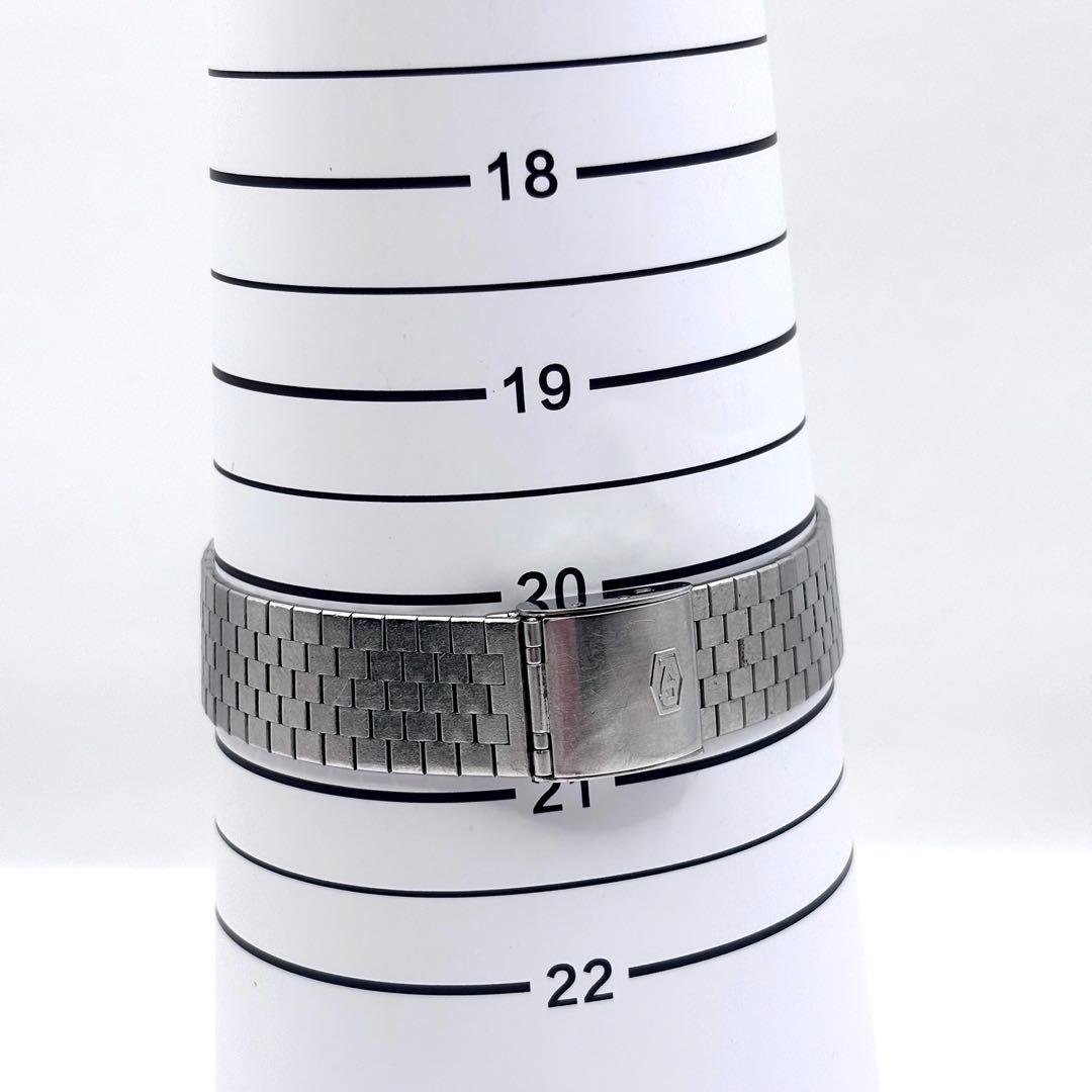 新品電池 稼働品 SEIKO キングクォーツ スクエア デイト メンズ