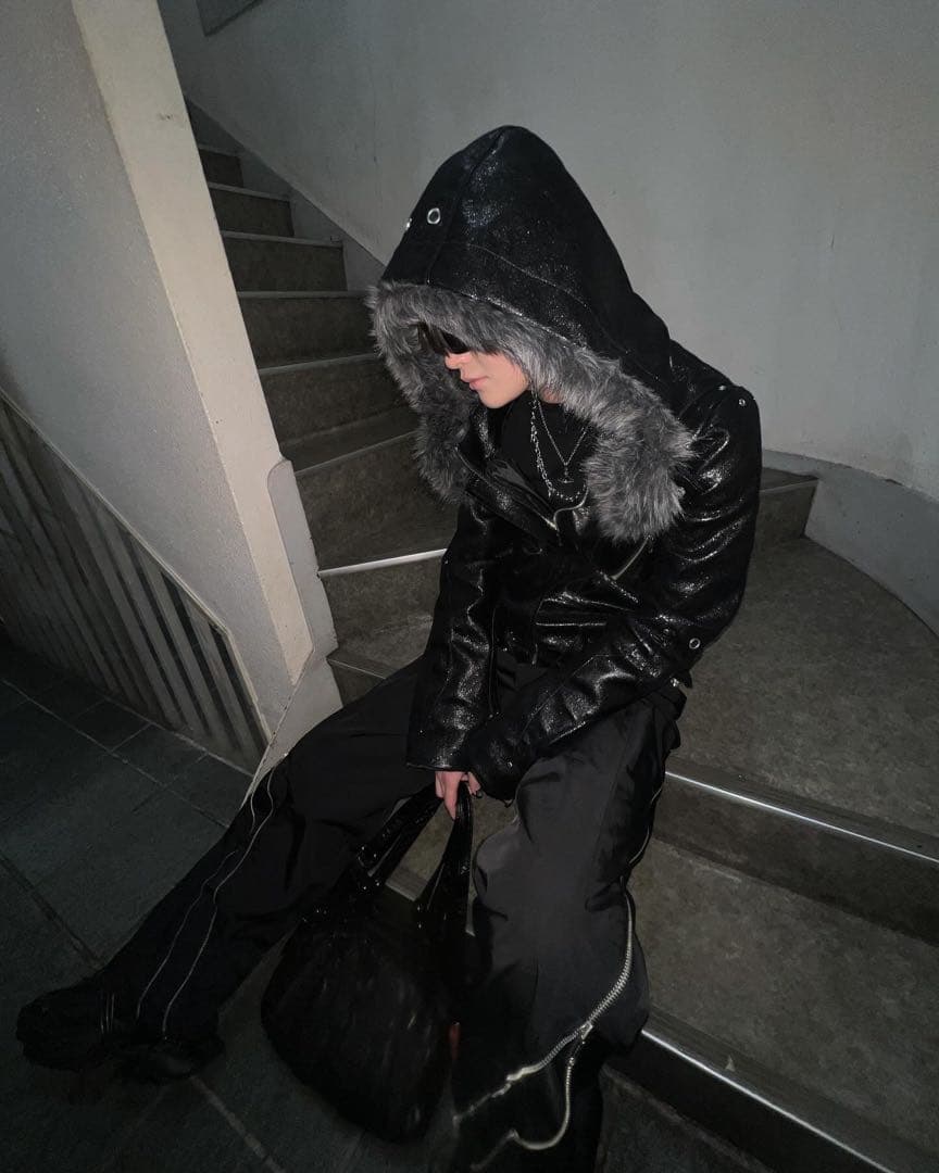 【希少‼️初期】cozy worldwide レザージャケット