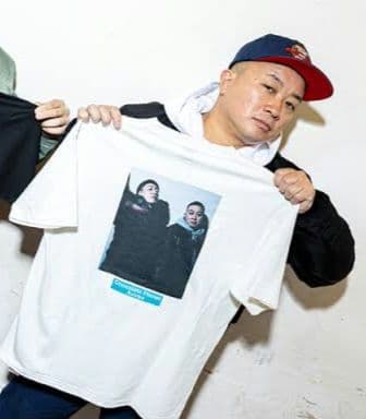 AVIREX チョコレートプラネット　チョコプラ　Ｔシャツ　ホワイト