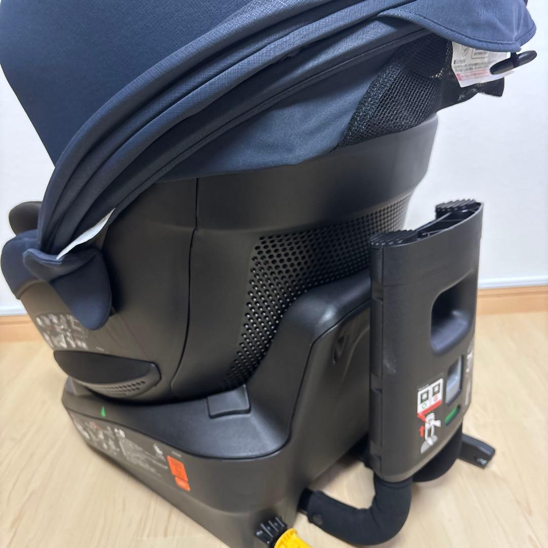 【美品 数回使用】エールベベ クルット5i グランス ISOFIX 新生児