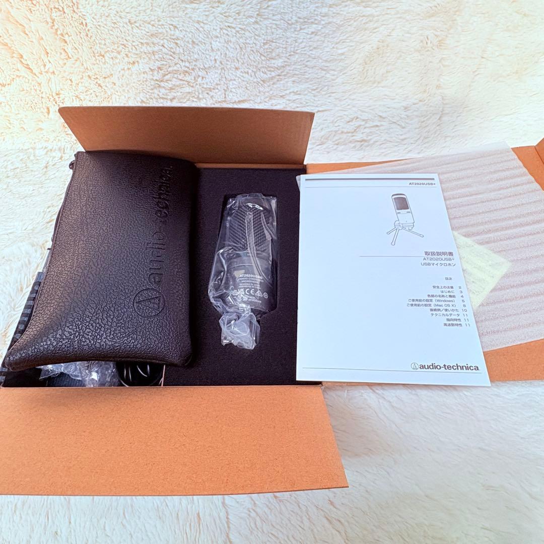 audio-technica AT2020USB+ コンデンサーマイク