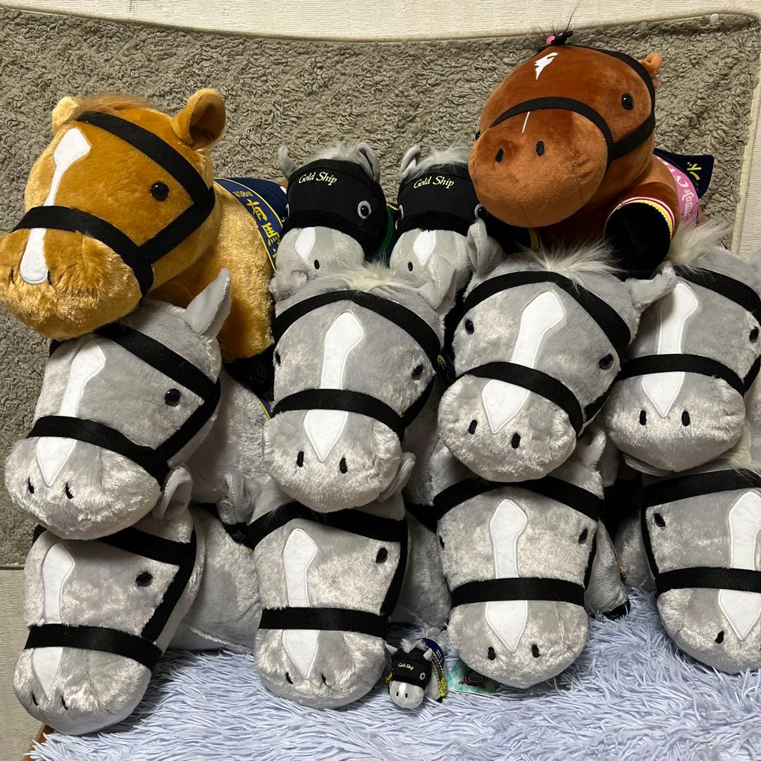 ゴールドシップ11体セット＆リバティアイランド＆オルフェーヴル