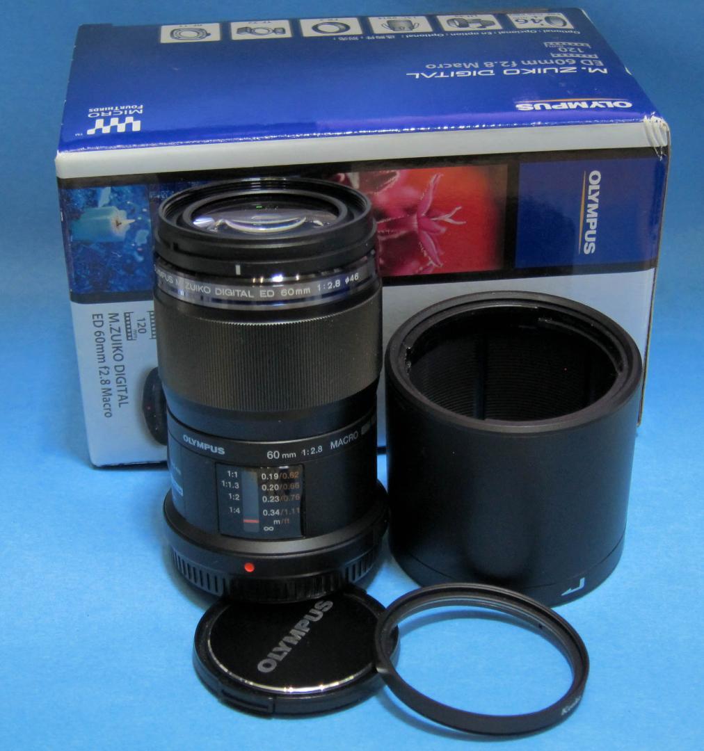 M.ZUIKO DIGITAL ED 60mm F2.8 Macro中古美品値下