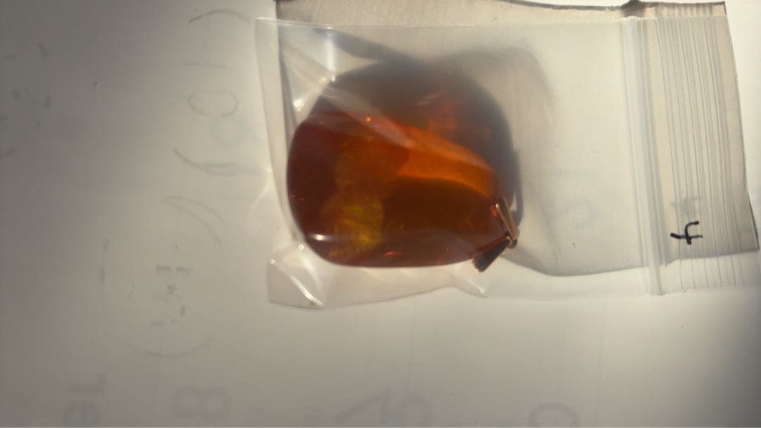 Rさん専用14K天然琥珀ペンダント