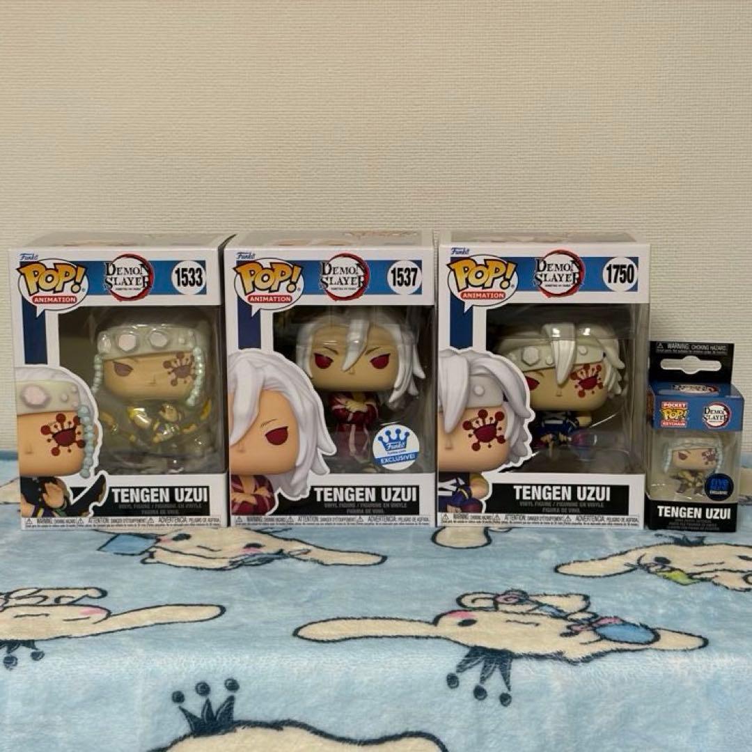 【新品】Funko Pop! 鬼滅の刃 宇髄天元 フィギュア 4体セット