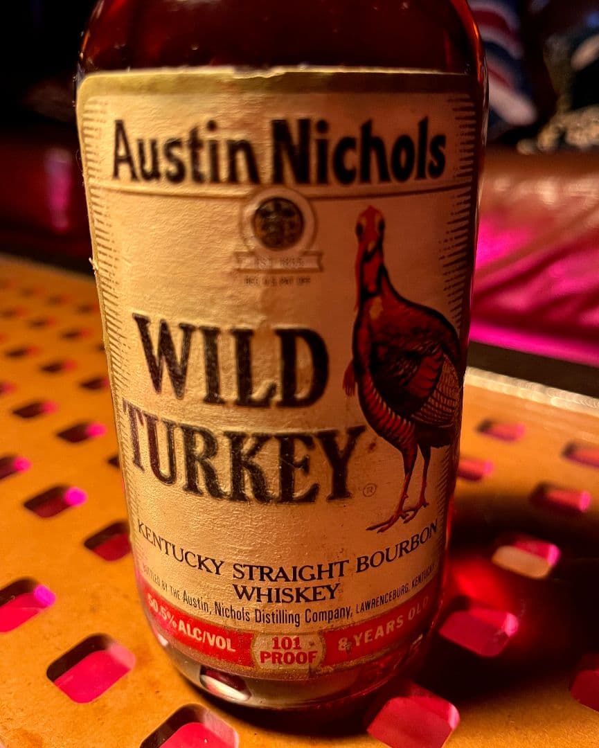 ワイルドターキー　古酒　ハーフボトル
