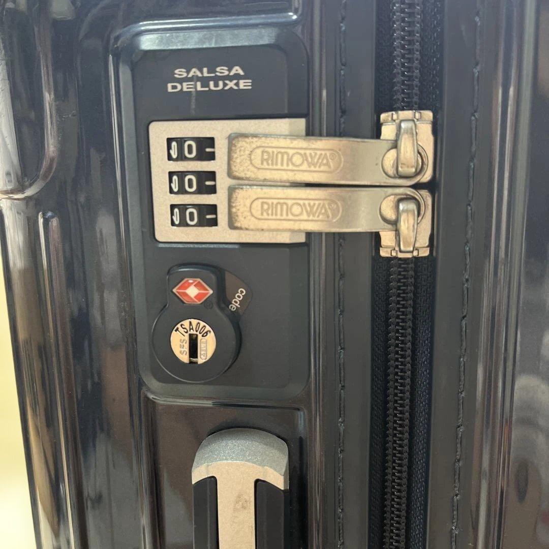RIMOWA リモワ サルサデラックス　32L ブルー 機内持ち込み 4輪