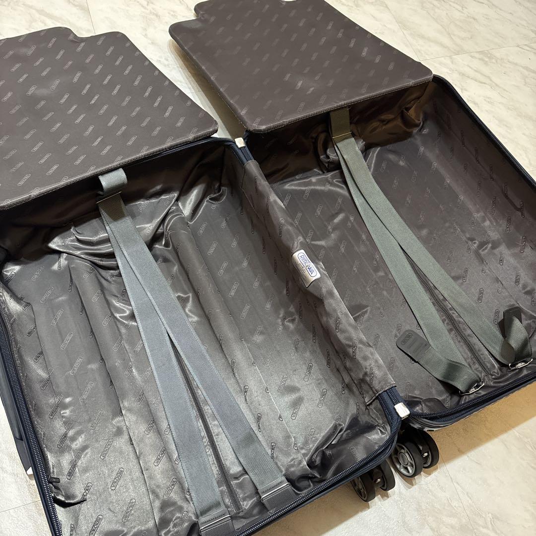 RIMOWA リモワ サルサデラックス　32L ブルー 機内持ち込み 4輪