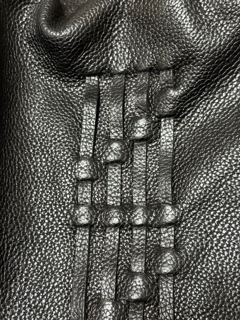 オールドGUCCI 本革 ショルダーバッグ レザー ヴィンテージ グッチ 黒