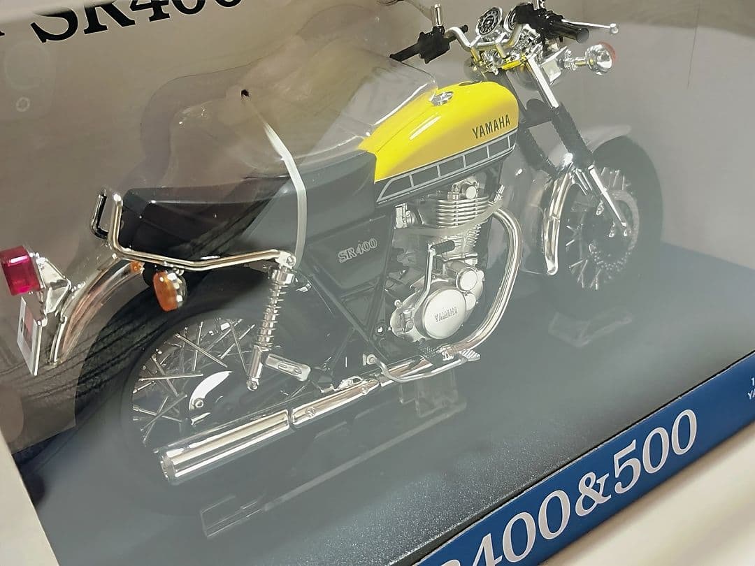 i*y様 YAMAHA SR400&500 1/12 完成品 ダイキャストモデル