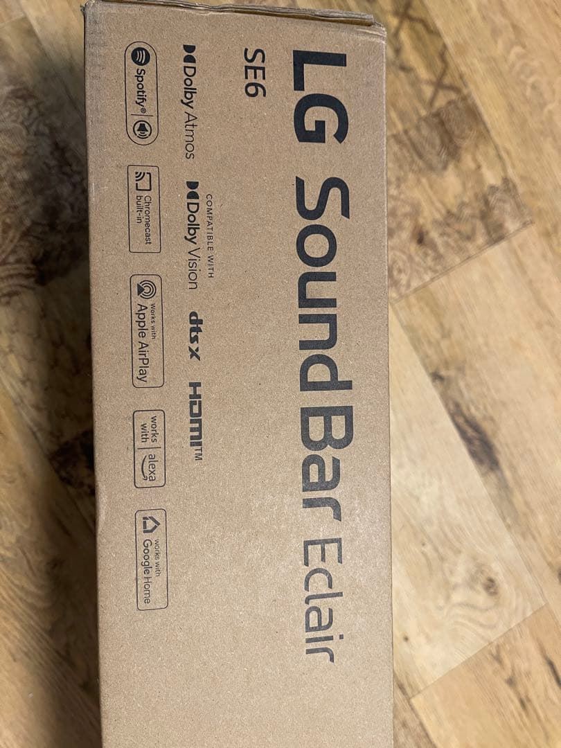 スピーカー・ウーファー LG Sound Bar Eclair SE6