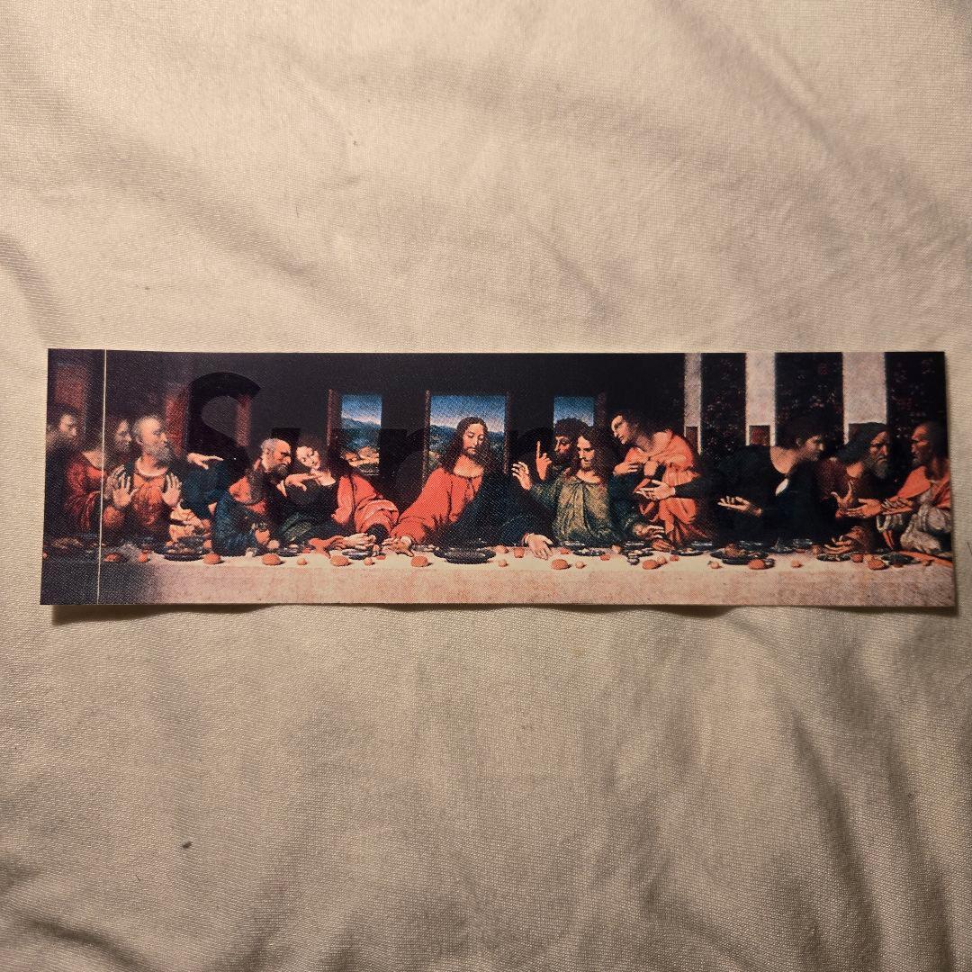 【ミント】Supreme　ステッカー　最後の晩餐　ノースフェイス　ナイキ【激レア