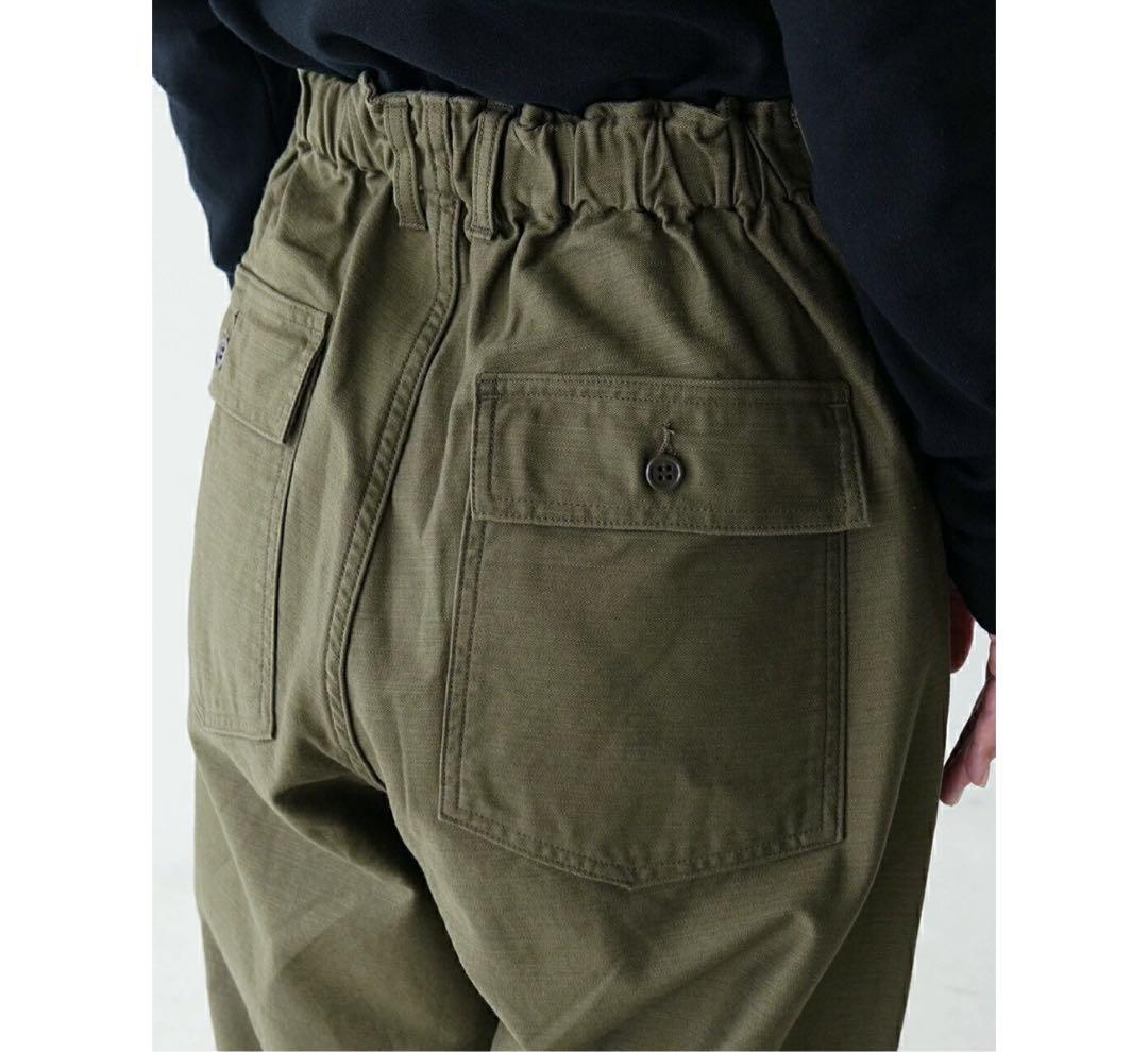 オーディナリーフィッツ ジェームス ファティーグ バックサテンパンツ