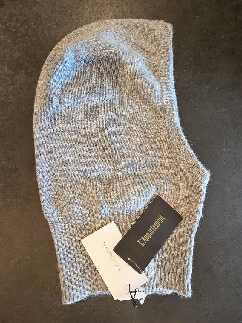 <1/15までお値下げ>タグつき L'Appartementカシミヤバラクラバ