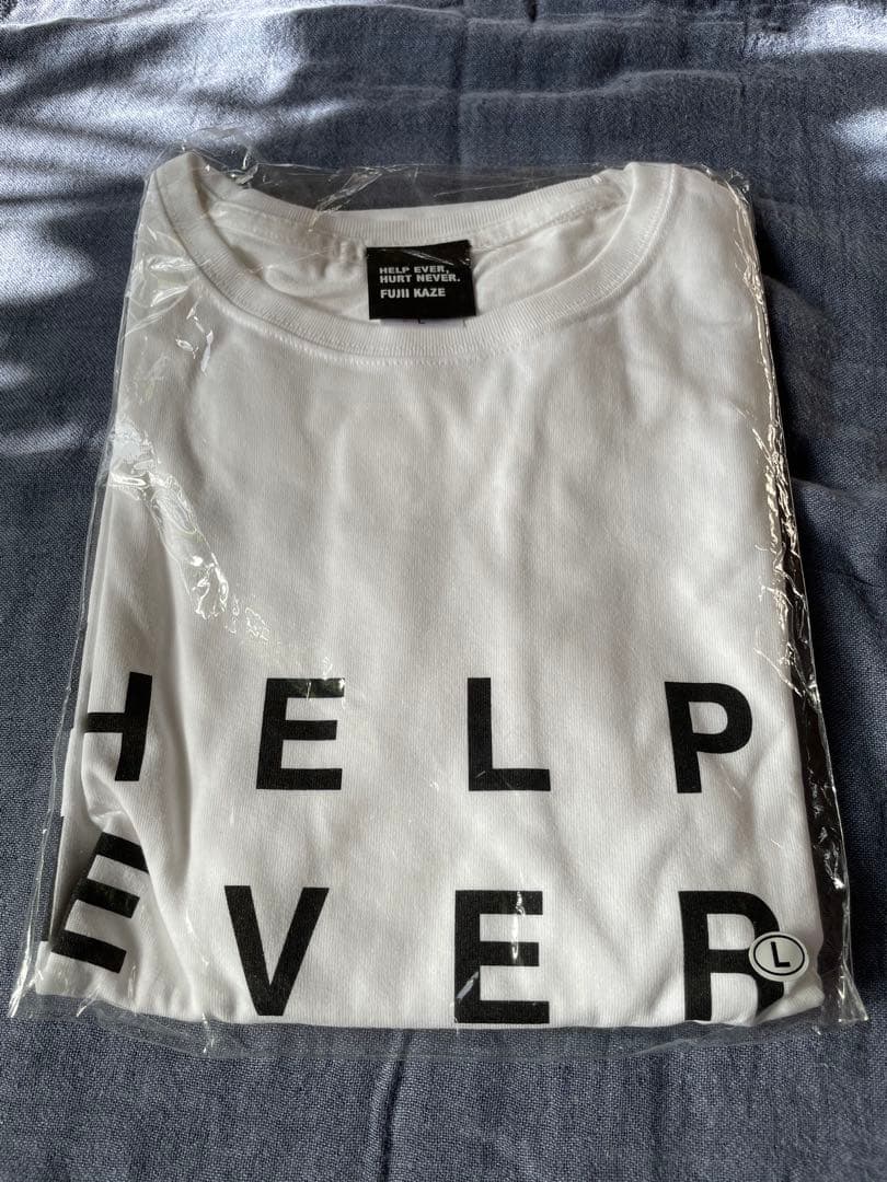 藤井風 HELP EVER HURT NEVER Tシャツ L
