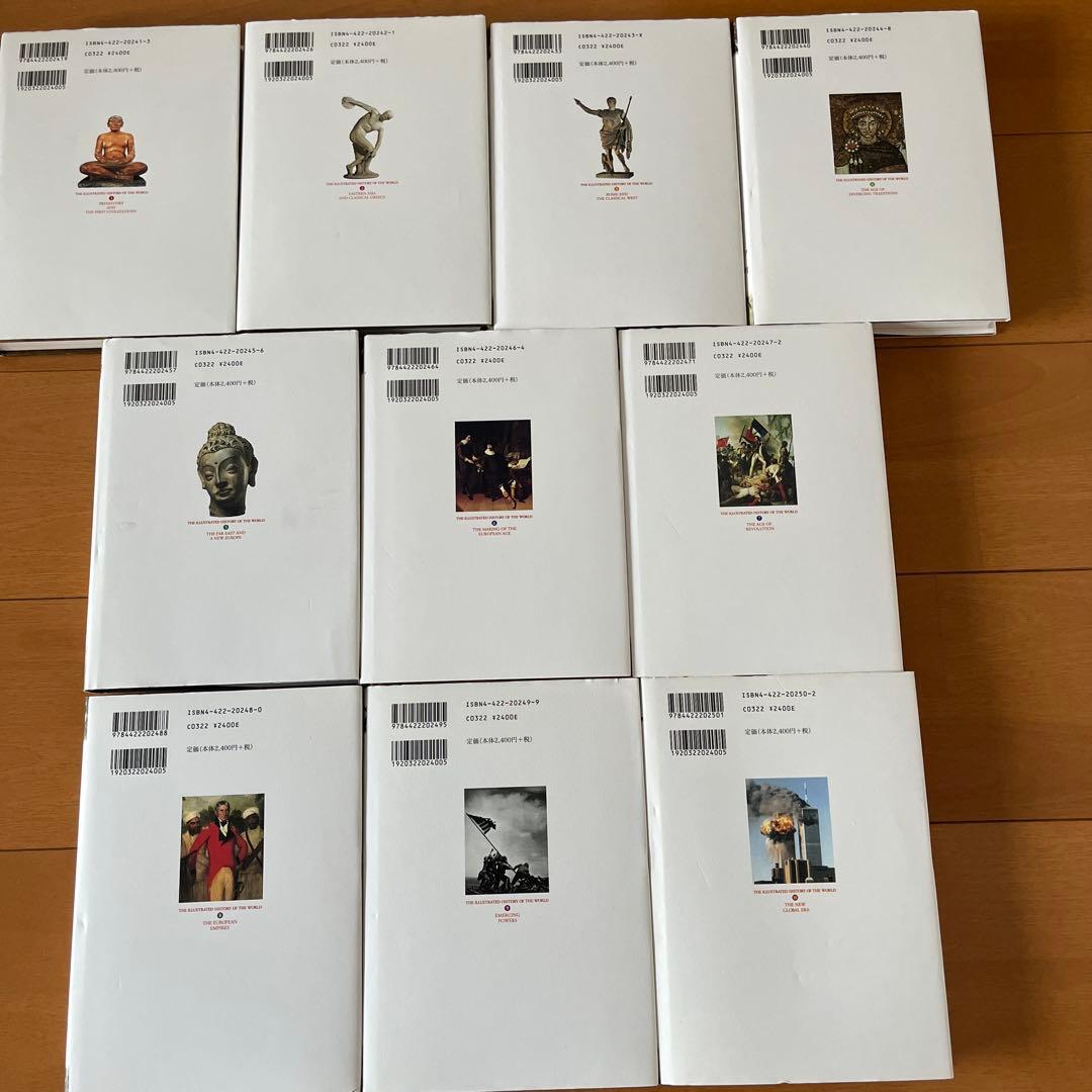 図説世界の歴史　全10巻　新たなる世界秩序を求めて　創元社　JMロバーツ