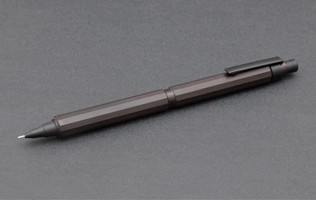 木軸 オレンズネロ 紫檀 0.5mm　ORENZNERO シャープペンシル