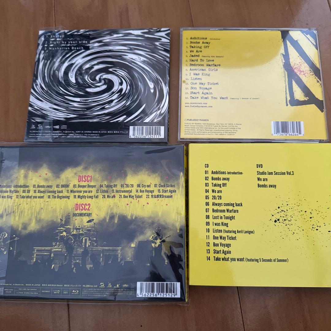 ワンオク one ok rock ライブ DVD CD まとめ売り セット売り