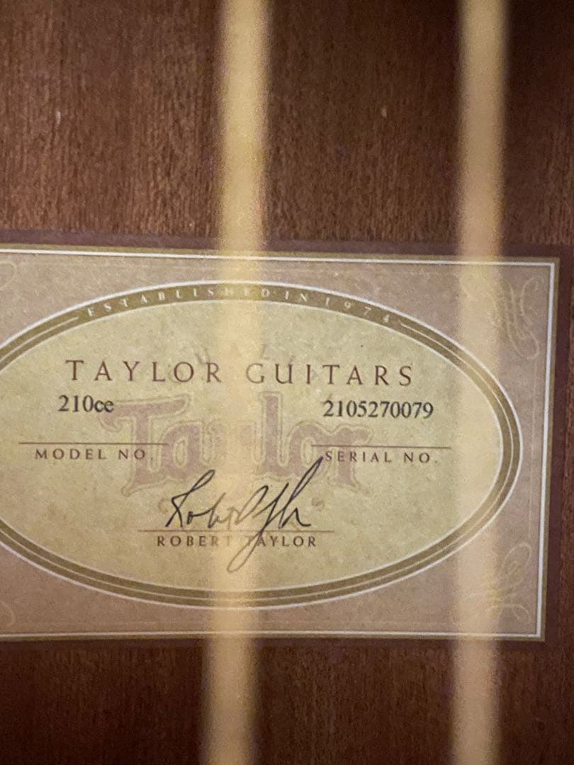 Taylor 210ce アコースティックギター